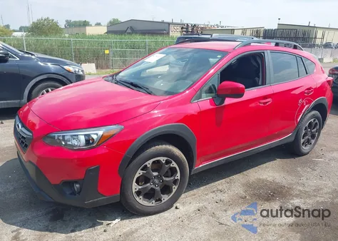 2021 Subaru Crosstrek Premium из США, поврежденный, VIN JF2GTAPC4M8222769